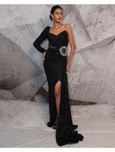 Archana Kochhar - The corset sequins black gown